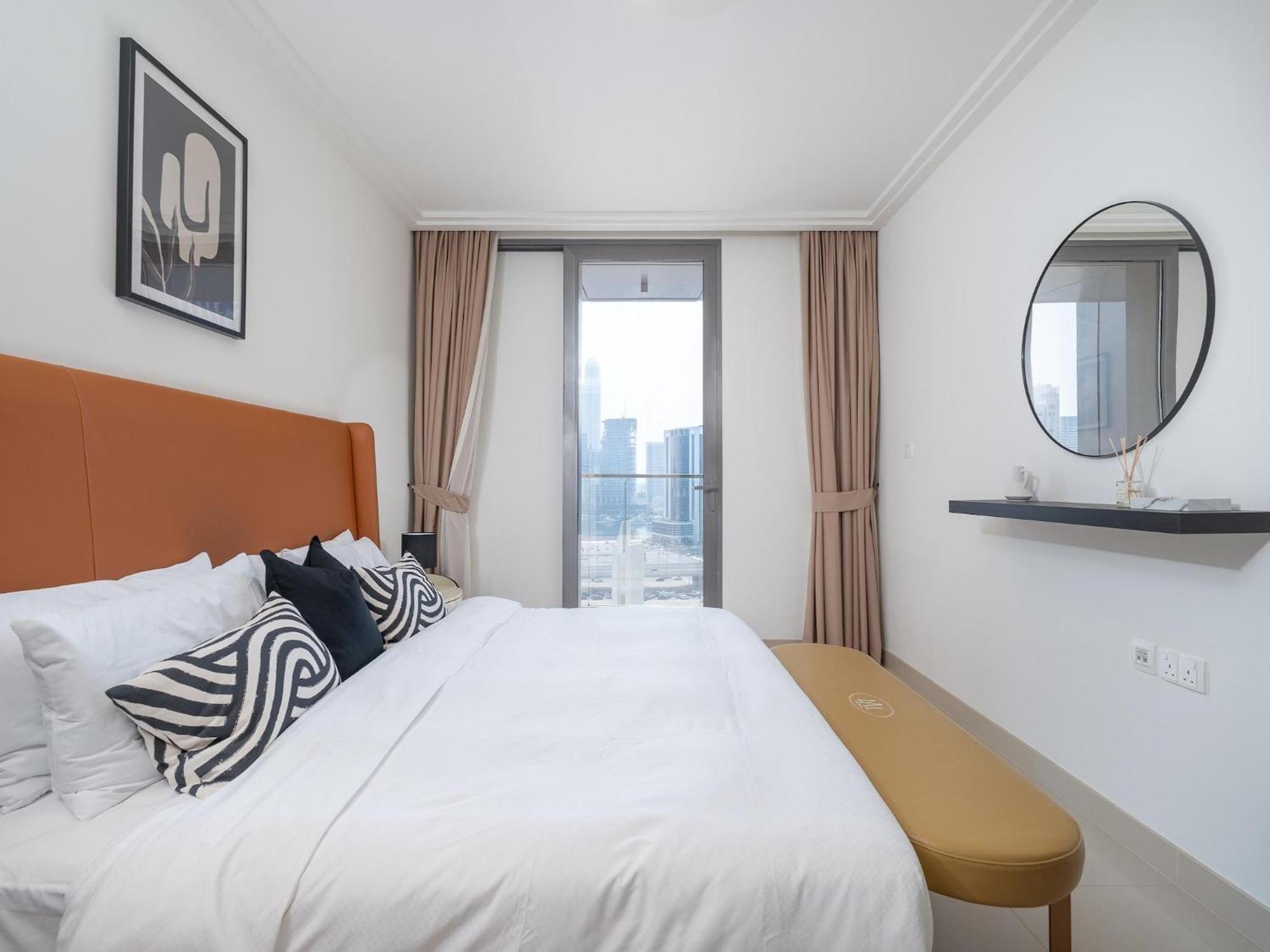 Luxurious Stylish Apartments Across Dubai Mall Burj Khalifa City Views エクステリア 写真