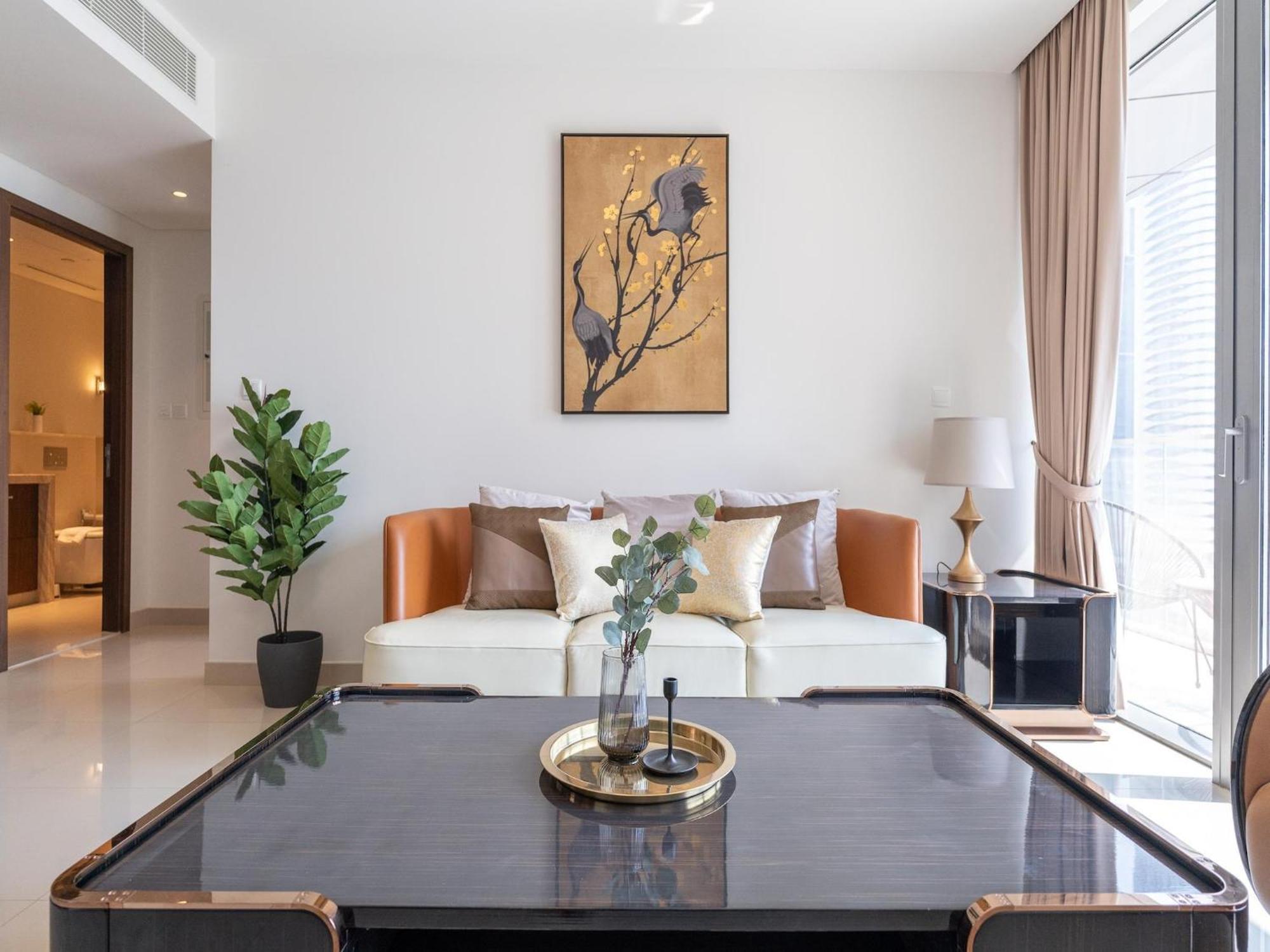 Luxurious Stylish Apartments Across Dubai Mall Burj Khalifa City Views エクステリア 写真
