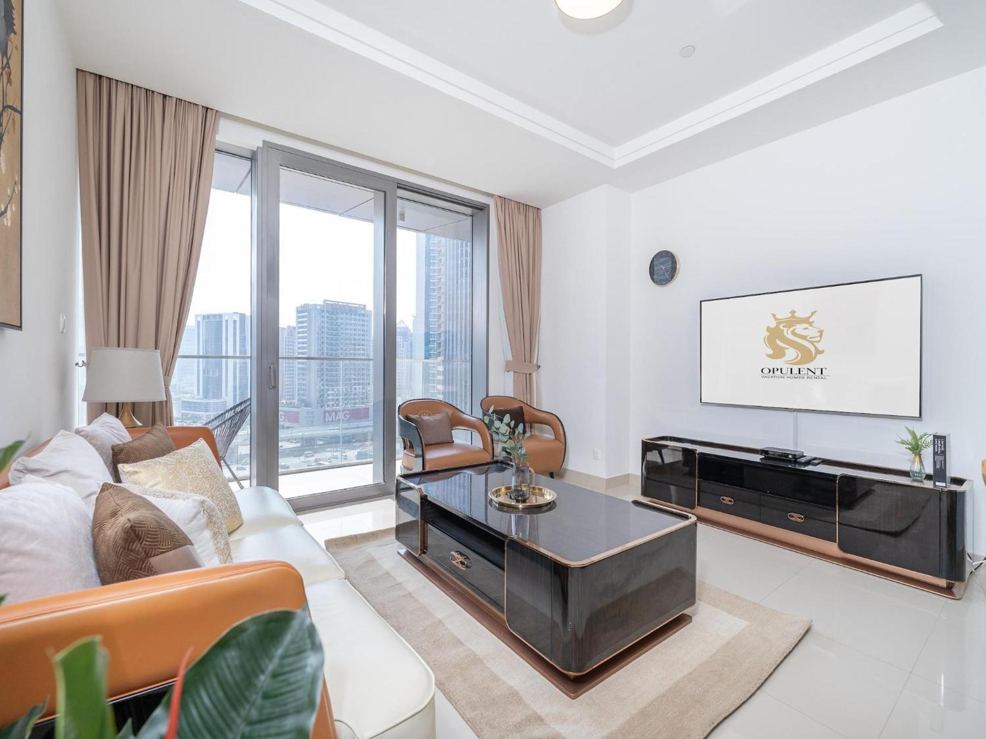 Luxurious Stylish Apartments Across Dubai Mall Burj Khalifa City Views エクステリア 写真