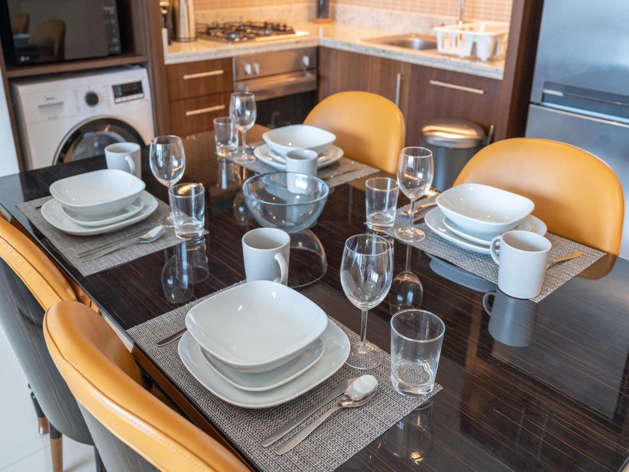 Luxurious Stylish Apartments Across Dubai Mall Burj Khalifa City Views エクステリア 写真